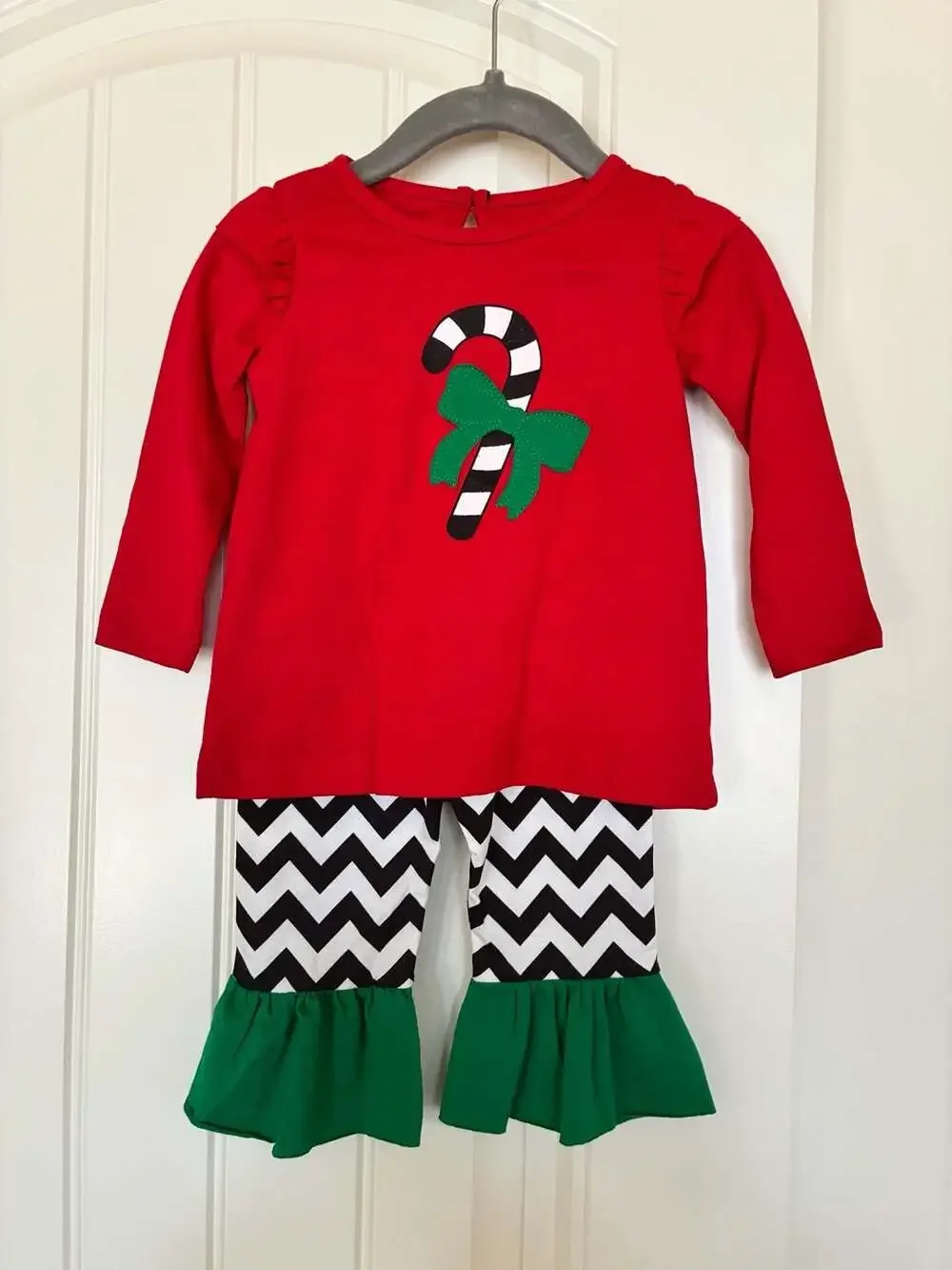 Rare Editions Christmas Holiday top and pants